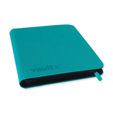 Vault X - 9-Pocket eXo-Tec® Zip Binder - Teal