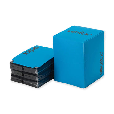 Large Deck Box with 150 Sleeves - Blue