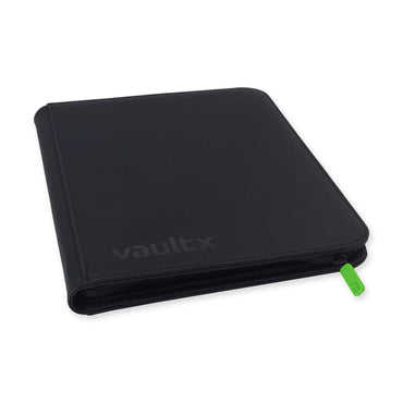 Vault X - 9-Pocket eXo-Tec® Zip Binder - Black