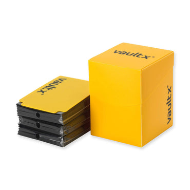 Large Deck Box with 150 Sleeves - Yellow