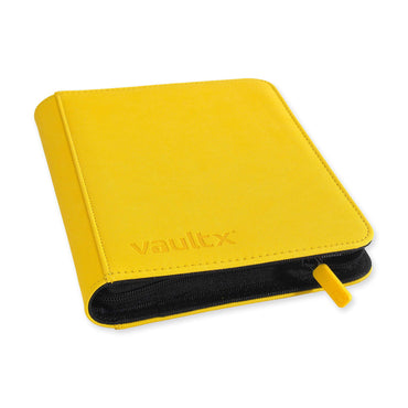 Vault X - 4-Pocket Exo-Tec® Zip Binder - Yellow