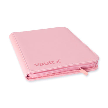 Vault X - 9-Pocket Exo-Tec® Zip Binder - Just Pink
