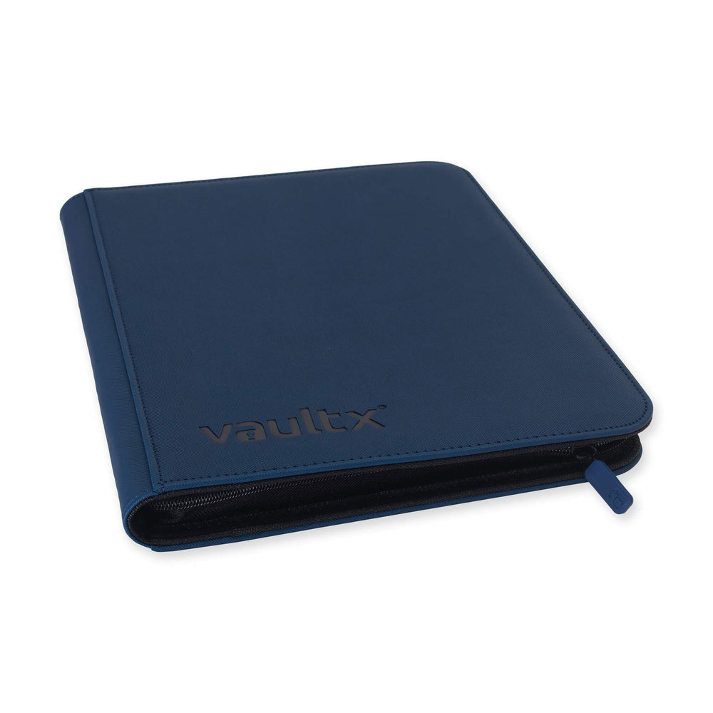 Vault X - 9-Pocket eXo-Tec® Zip Binder - Blue