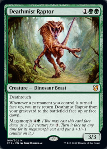 Deathmist Raptor [Commander 2019]