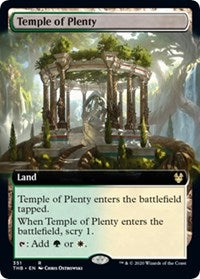 Temple of Plenty (Extended Art) [Theros Beyond Death]