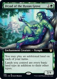 Dryad of the Ilysian Grove (Extended Art) [Theros Beyond Death]