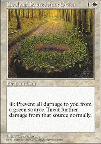 Circle of Protection: Green [Fifth Edition]