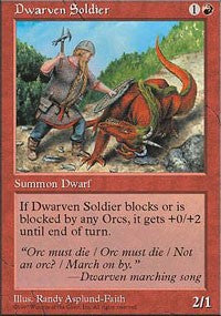 Dwarven Soldier [Fifth Edition]