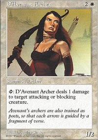 D'Avenant Archer [Fifth Edition]