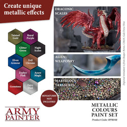 The Army Painter - Warpaints - Metallic Colours Paint Set