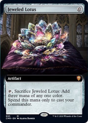 Jeweled Lotus (Extended Art) [Commander Legends]