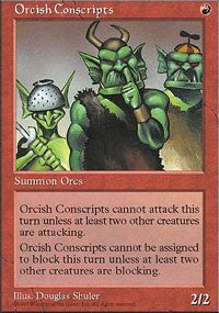Orcish Conscripts [Fifth Edition]
