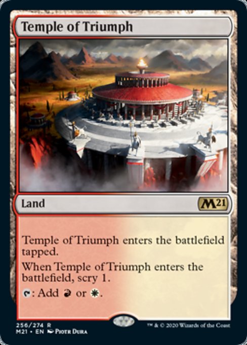 Temple of Triumph [Core Set 2021]