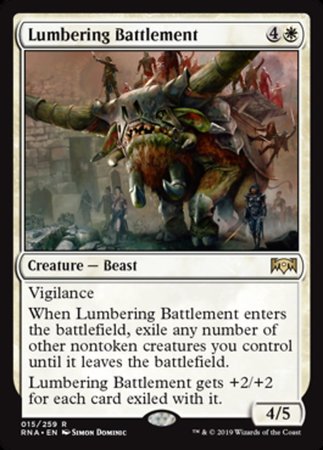 Lumbering Battlement [Ravnica Allegiance]