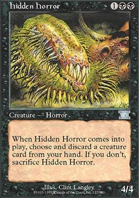 Hidden Horror [Classic Sixth Edition]
