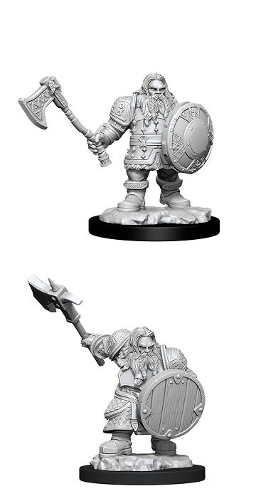 Nolzer's Marvolous Miniatures: Dwarf Male Fighter