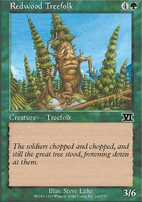 Redwood Treefolk [Classic Sixth Edition]