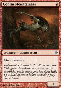 Goblin Mountaineer [Shards of Alara]