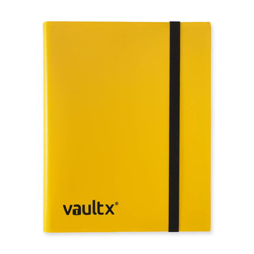 Vault X - 9-Pocket Strap Binder - Yellow