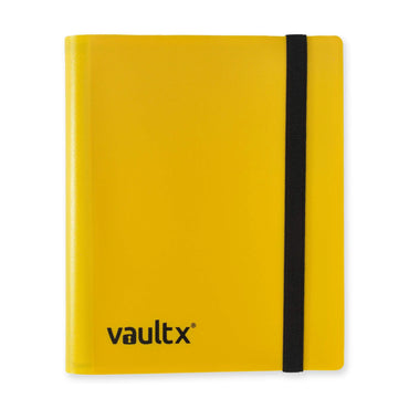 Vault X - 4-Pocket Strap Binder - Yellow
