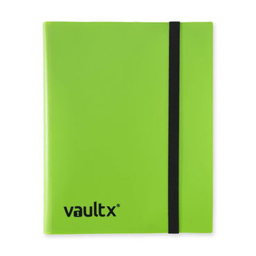 Vault X - 9-Pocket Strap Binder - Green