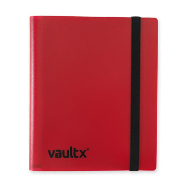 Vault X - 4-Pocket Strap Binder - Red