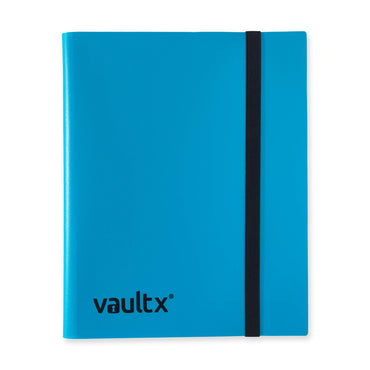 Vault X - 9-Pocket Strap Binder - Blue