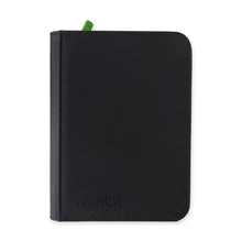 Vault X - 4-Pocket Exo-Tec® Zip Binder - Black