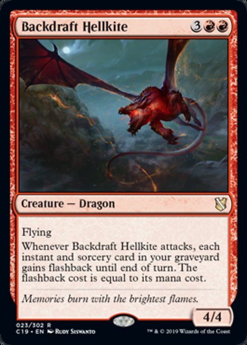 Backdraft Hellkite [Commander 2019]