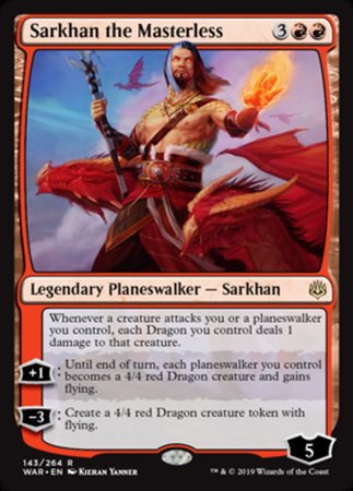 Sarkhan the Masterless [War of the Spark]