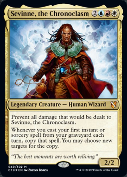 Sevinne, the Chronoclasm [Commander 2019]