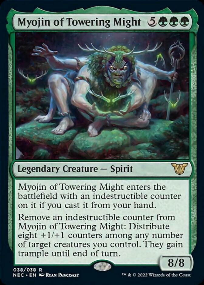 Myojin of Towering Might [Kamigawa: Neon Dynasty Commander]