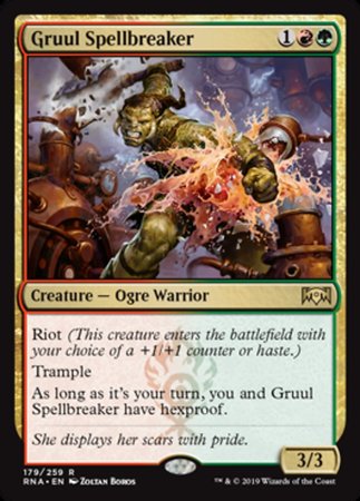 Gruul Spellbreaker [Ravnica Allegiance]