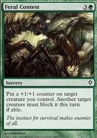 Feral Contest [Worldwake]