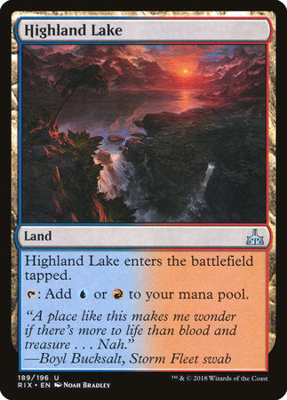Highland Lake [Rivals of Ixalan]
