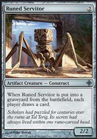 Runed Servitor [Rise of the Eldrazi]