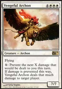 Vengeful Archon [Magic 2011]