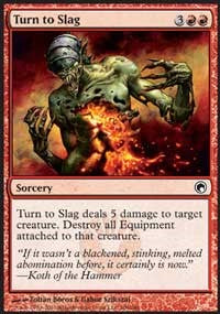 Turn to Slag [Scars of Mirrodin]