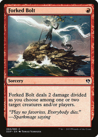 Forked Bolt [Duel Decks: Zendikar vs. Eldrazi]