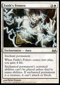 Faith's Fetters [Duel Decks: Divine vs. Demonic]