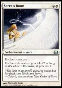 Serra's Boon [Duel Decks: Divine vs. Demonic]
