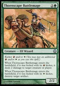 Thornscape Battlemage [Duel Decks: Phyrexia vs. the Coalition]