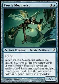 Faerie Mechanist [Duel Decks: Elspeth vs. Tezzeret]