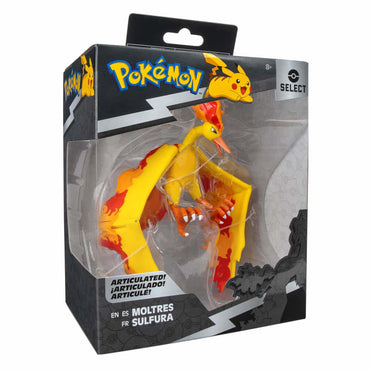 Pokemon - Select 6 Inch Articulated Figure - Moltres