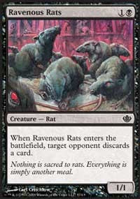 Ravenous Rats [Duel Decks: Garruk vs. Liliana]