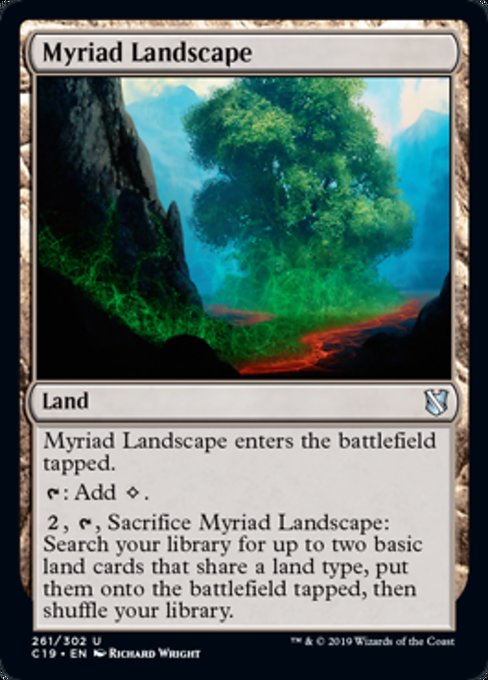 Myriad Landscape [Commander 2019]