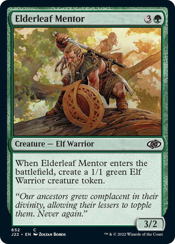 Elderleaf Mentor [Jumpstart 2022]