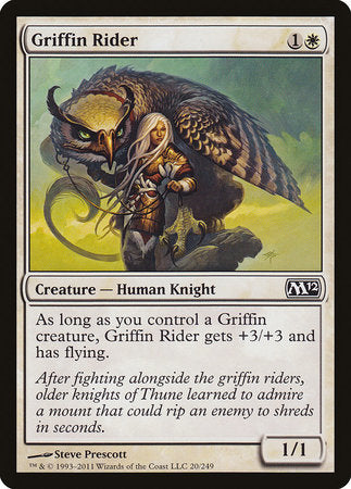 Griffin Rider [Magic 2012]