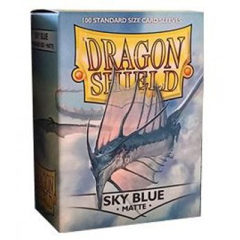 Dragon Shield Sleeves Matte Sky Blue (100)