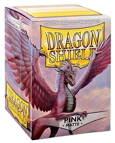 Dragon Shield Sleeves Matte Pink (100)
